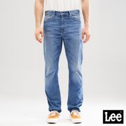 Lee 741 中腰舒適小直筒牛仔褲 男 101+ Lite 淺藍洗水LL220097518