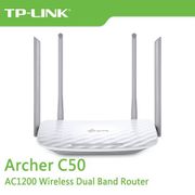 【免運費】TP-LINK Archer C50 V6 AC1200 無線雙頻路由器