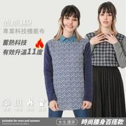 【MI MI LEO】台灣製刷毛保暖機能服 機能帽T(加贈單層毛毯)