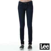 Lee 418 低腰緊身刷白窄管牛仔褲 RG 女款 深藍