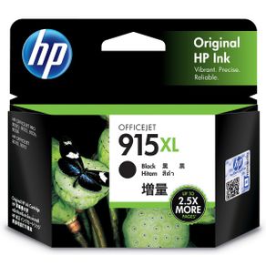HP 915XL 高印量黑色原廠墨水匣 (3YM22AA) For HP OJ Pro 8010/8012/8020/8022/8028/8026 AiO