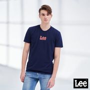 Lee 立體小Logo短袖圓領T恤 男款 藏藍 Mainline