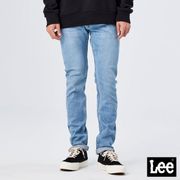 【Lee】709 低腰合身小直筒 男牛仔褲-淺藍洗水