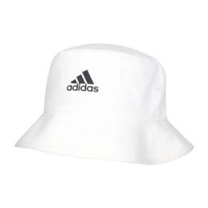 ADIDAS 漁夫帽-純棉 防曬 遮陽 運動 帽子 愛迪達 H36811 白黑