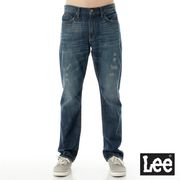Lee 735 中腰舒適小直筒牛仔褲 男 藍 Mainline LL150044T14