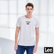 Lee TAIWAN 小Logo短袖圓領T恤 男款 白 Mainline