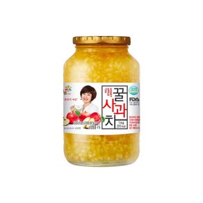 韓味不二 韓國花泉 蜂蜜蘋果茶1kg 廠商直送
