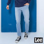 【Lee】705 中腰標準小直筒 男牛仔褲-淺藍洗水(4 way 四面彈 系列)