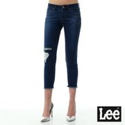 Lee 418 低腰緊身窄管牛仔褲 Body Optix 女款 中藍