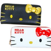 【卡漫城】 Hello Kitty 長夾 大臉 剩紅白款 ㊣版 手機包 拉鏈平口 皮夾 仿皮 零錢包 卡片夾 凱蒂貓