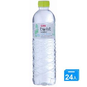 泰山環保包裝水TWISTWATER600mlx24入/箱【愛買】
