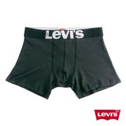 Levis 四角褲Boxer / 彈性貼身 / Coolmax吸濕排汗 / 黑色 37524-0062
