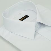 【金安德森】白色吸排窄版短袖襯衫