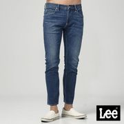 【Lee】709 低腰合身小直筒 男牛仔褲-中藍洗水-(精玉透涼/四面彈力/涼爽觸感)