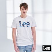 Lee 椰子樹Logo印花短袖圓領T恤 男 白 Mainline