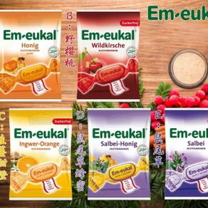 預售 德國 Em-eukal 健康潤喉糖系列 75g