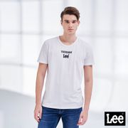 Lee TAIWAN 小Logo短袖圓領T恤 男款 白 Mainline LL210146K14
