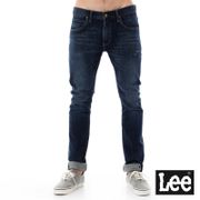 Lee 牛仔褲101+ 709 低腰合身小直筒-男款-中深藍