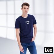Lee 男款 TAIWAN Lee小Logo短袖圓領T恤 藏藍