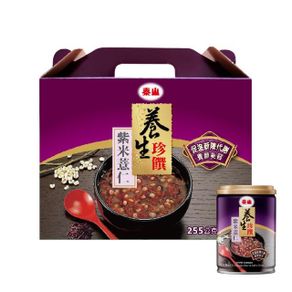 【泰山】養生珍饌紫米薏仁粥255gx12入