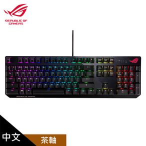 ASUS 華碩 ROG STRIX SCOPE NX 茶軸 電競鍵盤
