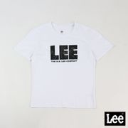 Lee 手勢印花大LOGO短袖T恤 男 Mainline 經典白LL220222K14 氣質黑LL220222K11