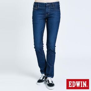 EDWIN EJ3超彈中直筒牛仔褲 原藍磨