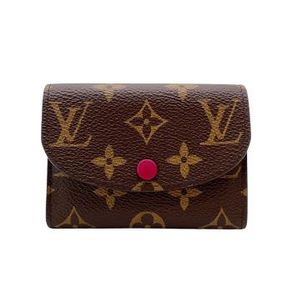 Louis Vuitton Rosalie 釦式零錢包 M41939-紫紅
