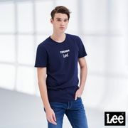 Lee TAIWAN 小Logo短袖圓領T恤 男款 藏藍 Mainline