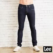 【Lee】709 低腰合身小直筒 男牛仔褲-深藍洗水(4 way 四面彈 系列)