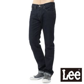 Lee 724 中腰標準直筒牛仔褲 男 深藍 101+ LL140129898